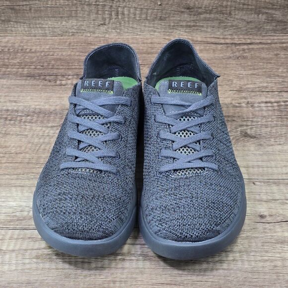 REEF SwellSole Neptune Men\'s Size 12 Gray Lace Up Knit Comfort Shoes main image 9